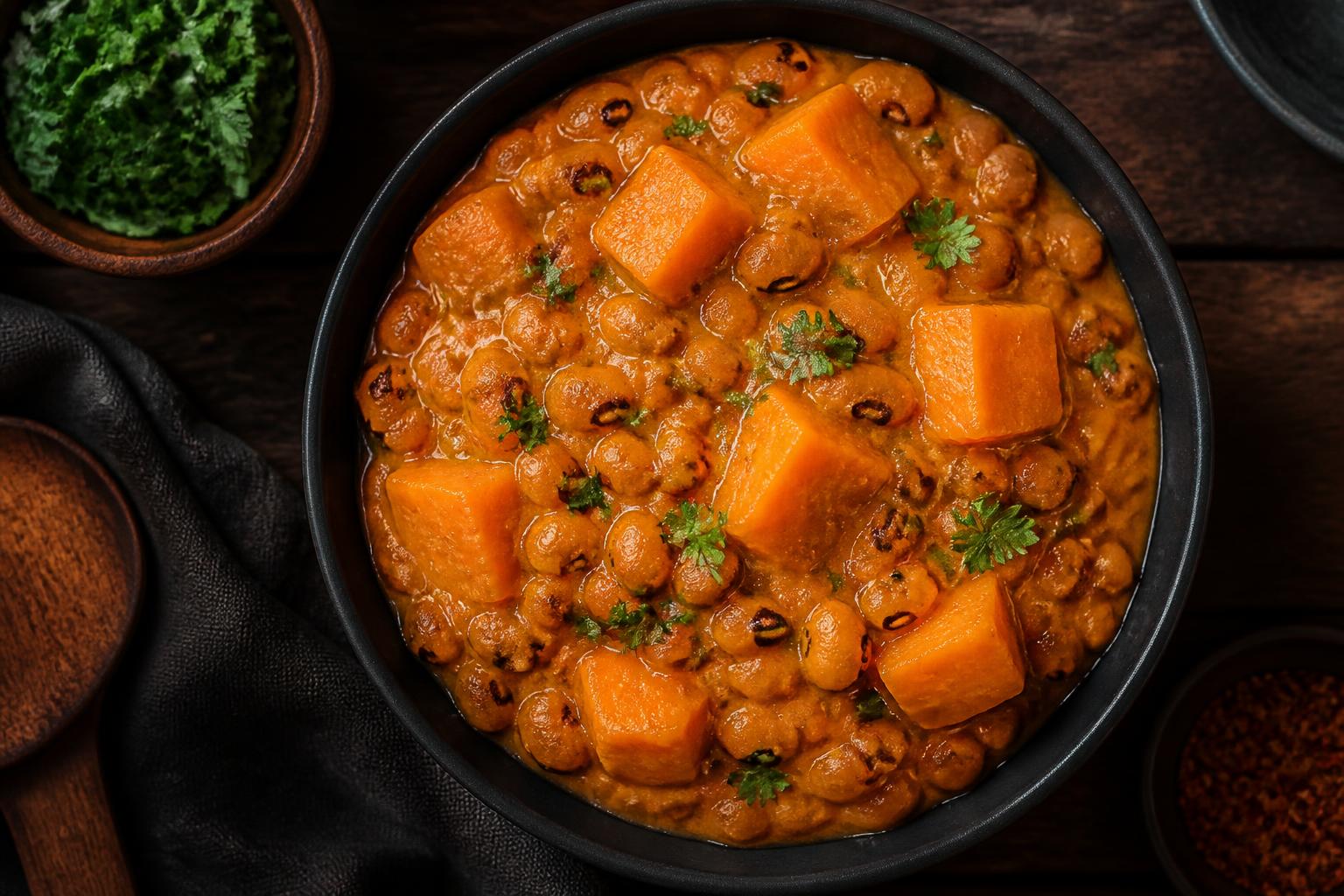 Porridge Beans with Potato